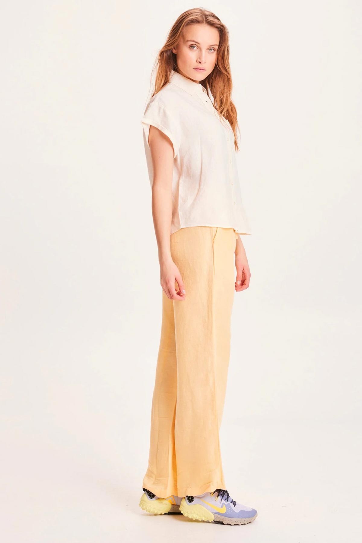 Pantalon Posey Linen - Knowledge Cotton Apparel