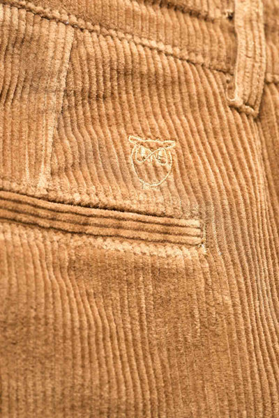 Pantalon Regular 8-wales Corduroy - Knowledge Coton Apparel