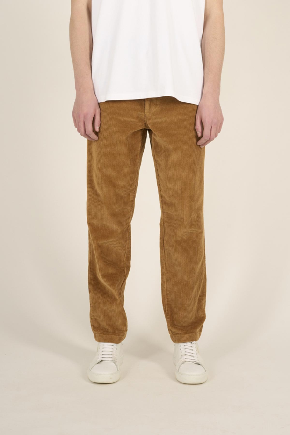 Pantalon Regular 8-wales Corduroy - Knowledge Coton Apparel