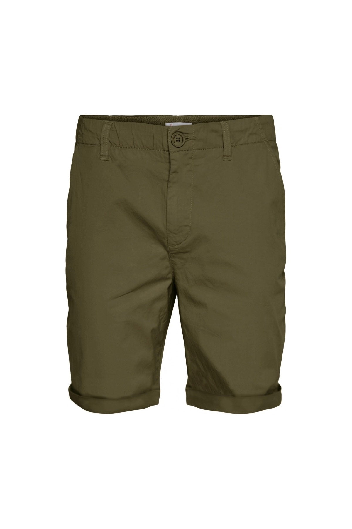 Short Regular Chino Poplin - Knowledge Cotton Apparel