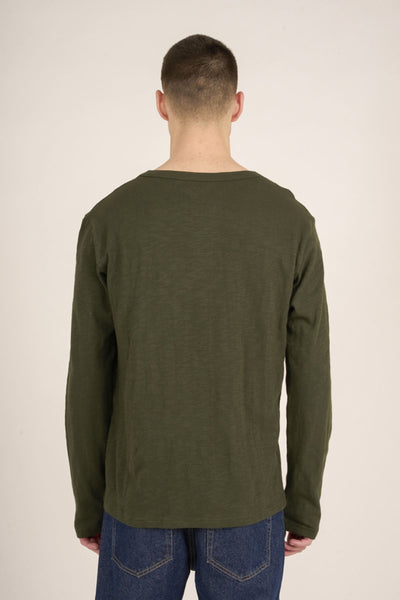 T-Shirt Slope long sleeve - Knowledge Cotton Apparel