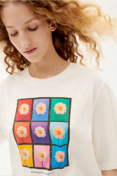T-shirt Flowers - Thinking Mu