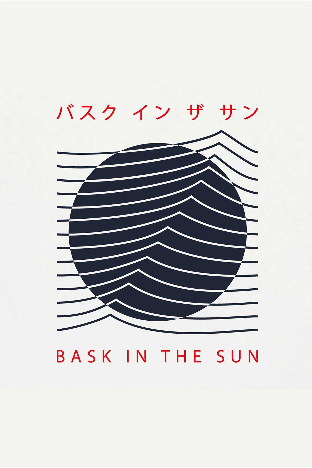 T-shirt Tokyo - Bask in the Sun