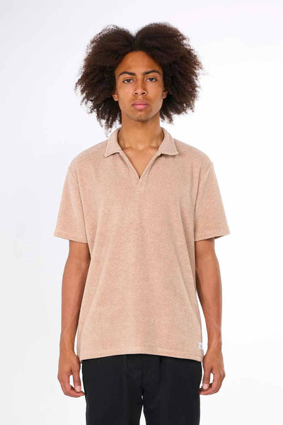 Polo Terry - knowledge Cotton Apparel