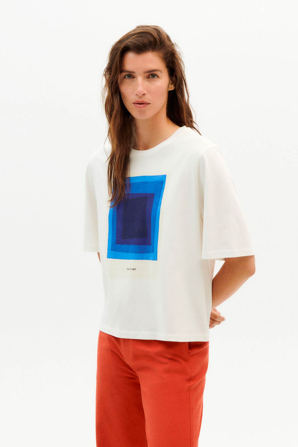 T-Shirt Yes To Art - Thinking Mu